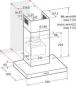 Preview: Bauknecht DBHBS64LMX Dunsthaube 581 m³/h