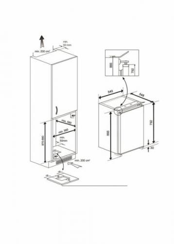Bauknecht BKSI 9 VF 2 Maße