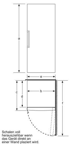 Bosch GSN 51 AWCV Maße