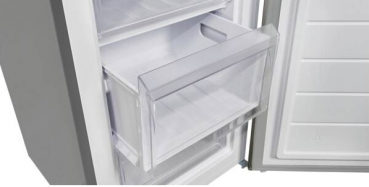 Exquisit GS 81-040 C Tischgefrierschrank Inox-Look