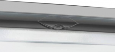 Exquisit GS 81-040 C Tischgefrierschrank Inox-Look