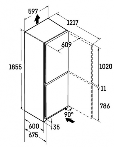 Liebherr KGN 52Vb03 Kühlkombination