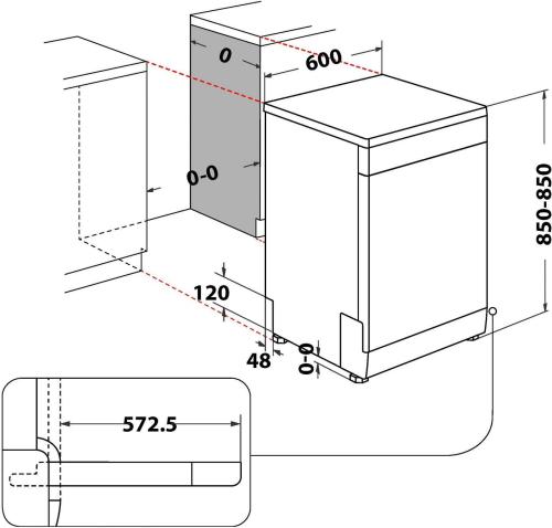Bauknecht OBFCEcosilent9760 Spülmaschine