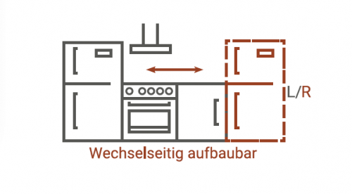 Preview: Respekta 100 SV Pantry Miniküche