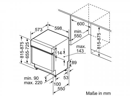 Bosch SMI 4 ECS 28 E Einbauspülmaschine