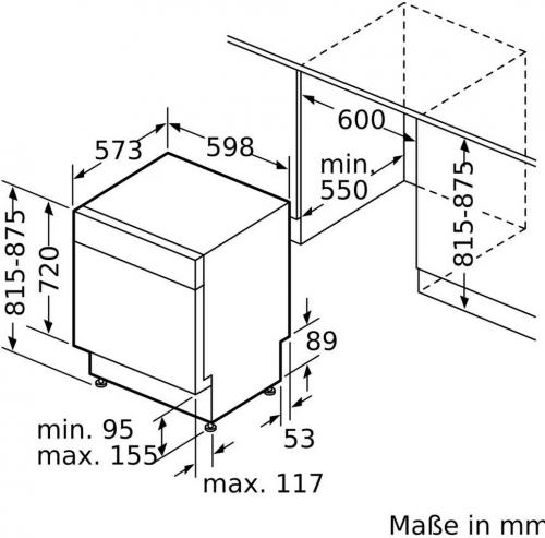 Siemens SN43ES04TE Einbauspülmaschine