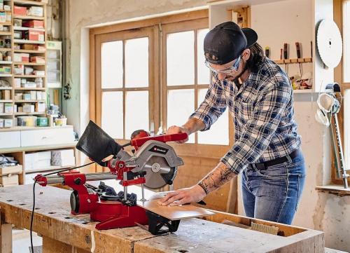 Preview: Einhell Zug-Kapp- & Gehrungssäge TE-SM 216