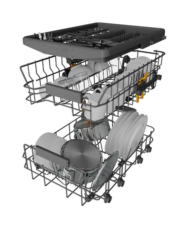 Bauknecht BK 6 UC 11 BS 7 A0X Einbauspülmaschine Körbe