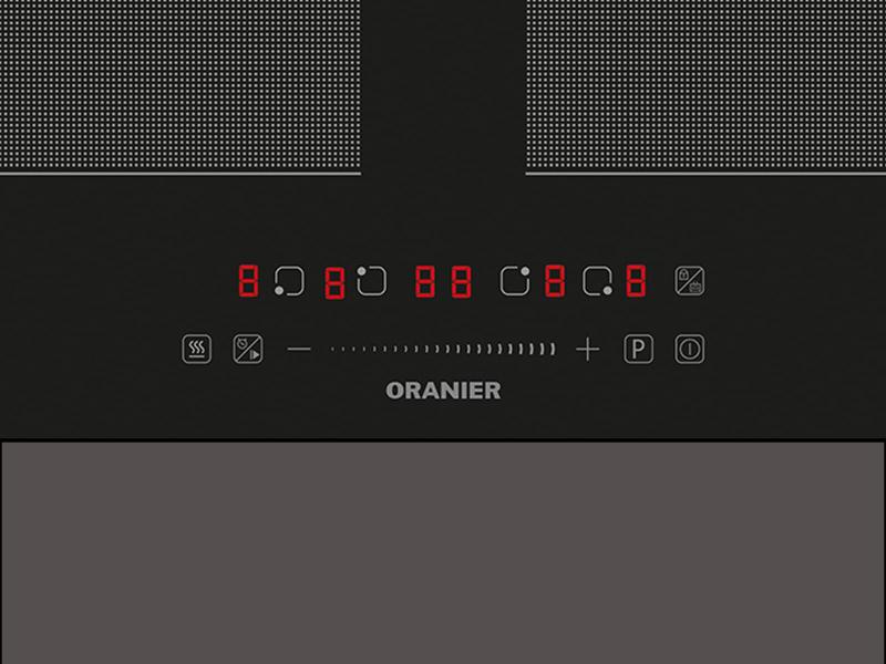 Oranier FLI 560 Kochfeld Autark Display