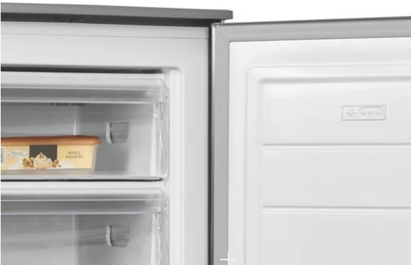 Exquisit GS 81-040 C Tischgefrierschrank Inox-Look Exquisit GS 81-040 C Tischgefrierschrank Inox-Look