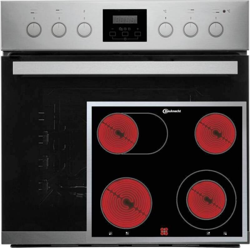 Bauknecht Heko Profi 3500 (HVS3TH8V2IN + CHR9642IN) Herdset