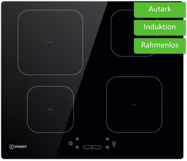 Indesit IIH 60 Q 4S NE Kochfeld Autark Indesit IIH 60 Q 4S NE Kochfeld Autark