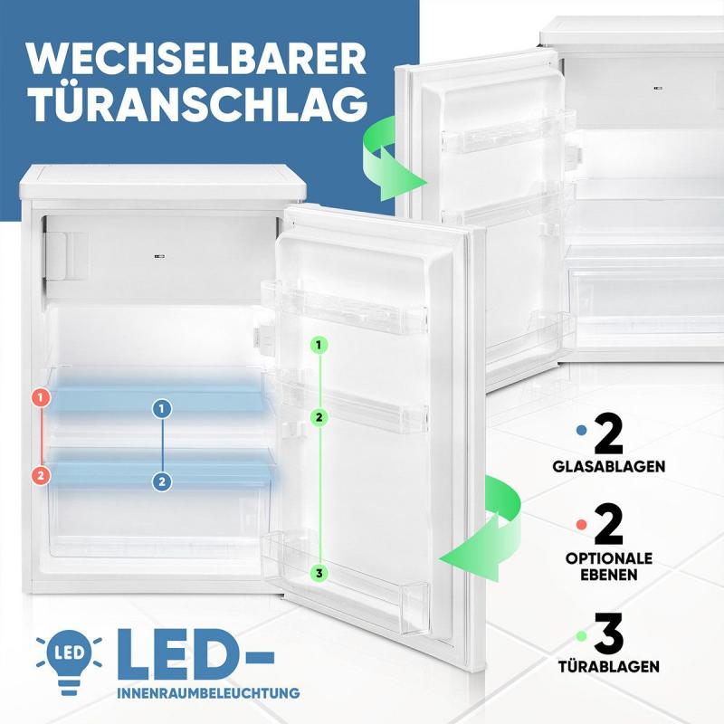 Bomann KS 7251 Tisch-Kühlschrank Weiss