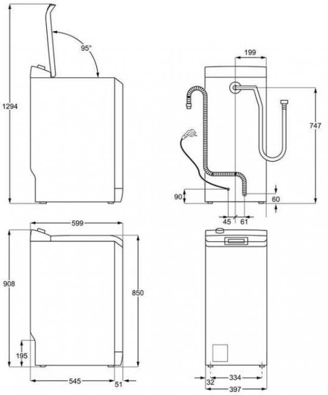 AEG L 5 TBB 30260 Waschmaschine