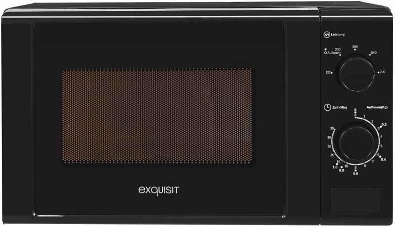 Exquisit MW 900-030 Mikrowelle Schwarz
