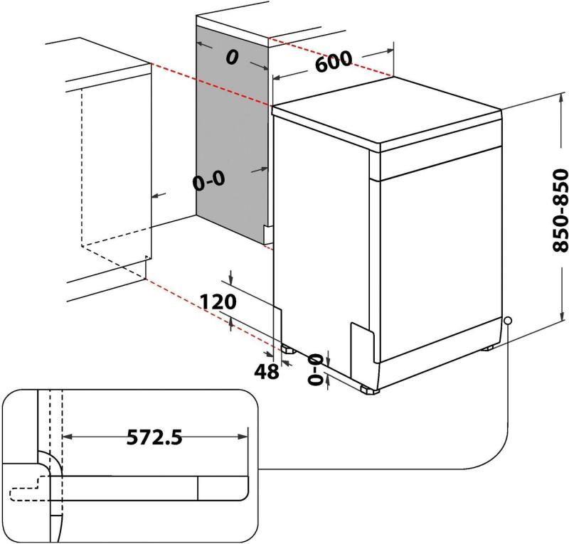 Bauknecht OBFCEcosilent9760 Spülmaschine