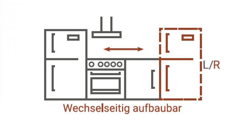 Respekta 100 SV Pantry Miniküche