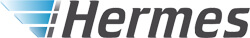 Wir versenden mit Hermes
