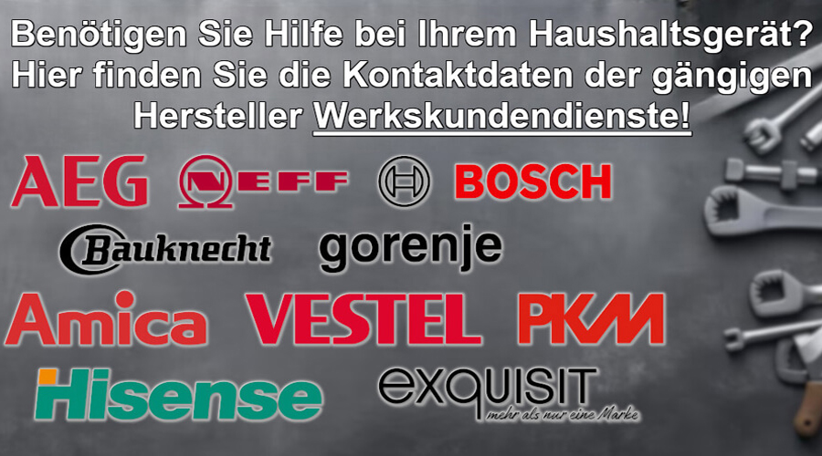 Hersteller Werkskundendienste