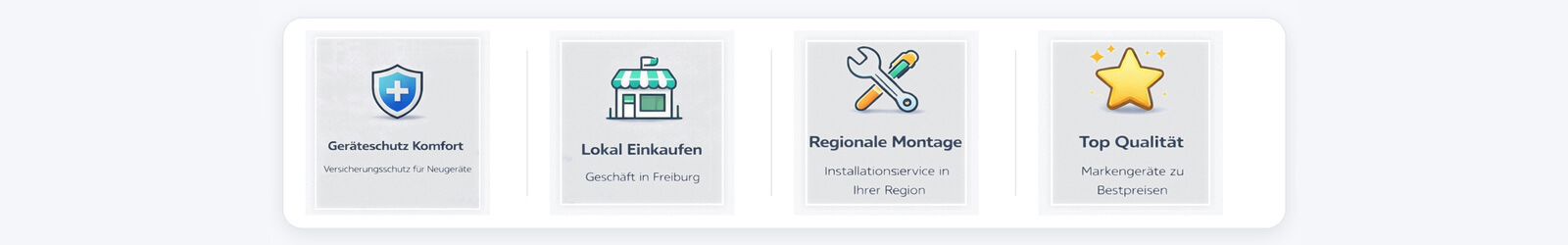 Ihr spezialisierter Fachhändler für hochwertige Haushaltsgeräte aus Freiburg